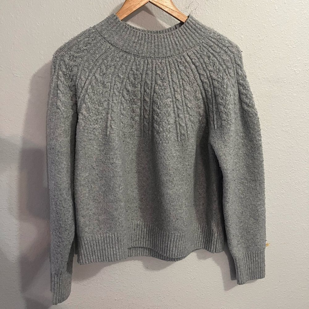 Joie | Cableknit Gray Sweater